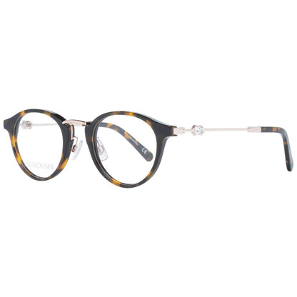Eyeglasses Frames by Swarovski for women in brown showcases a refined full-frame frame design with a refined brown coloured frame finish for a refined and sophisticated look.