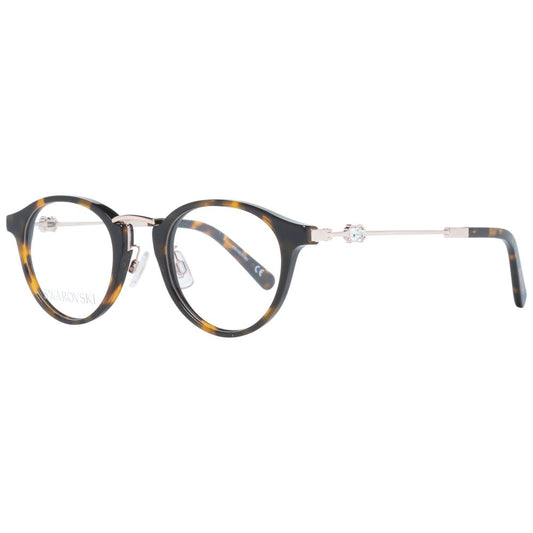 Eyeglasses Frames by Swarovski for women in brown showcases a refined full-frame frame design with a refined brown coloured frame finish for a refined and sophisticated look.