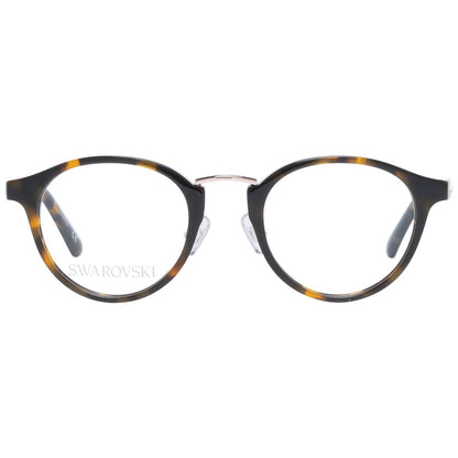 Eyeglasses Frames by Swarovski for women in brown features a refined silhouette, showcasing a refined brown coloured frame and full-frame frame design for a sophisticated, premium look.