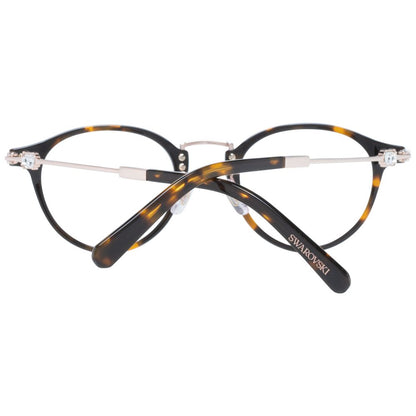 Eyeglasses Frames by Swarovski for women in and brown showcases a refined silhouette, detailed with a brown coloured frame finish and a sophisticated full-frame frame design.