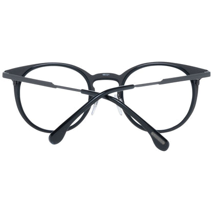 Eyeglasses Frames by Lozza for unisex in metal black showcases a refined full-frame frame design with a refined black coloured frame finish for a refined and sophisticated look.