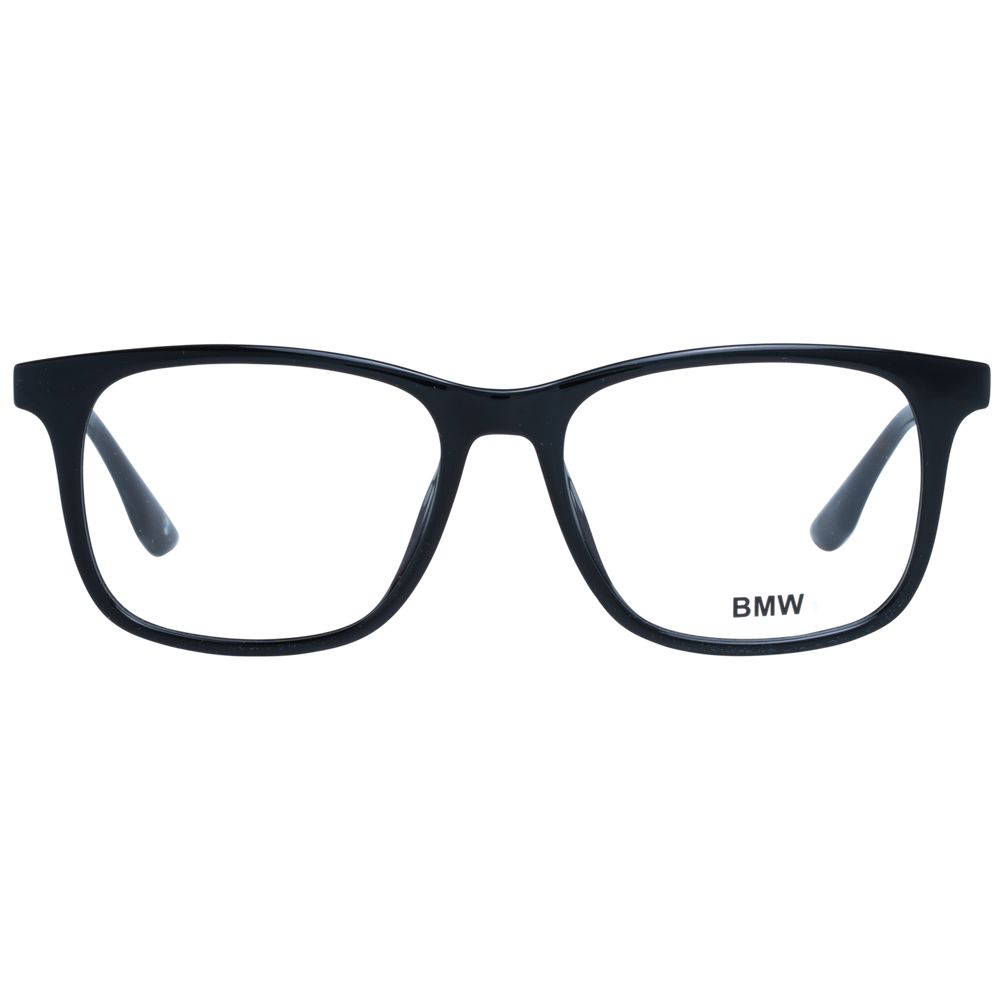 Eyeglasses Frames by BMW for men in black features a refined silhouette, showcasing a refined black coloured frame and full-frame frame design for a sophisticated, premium look.