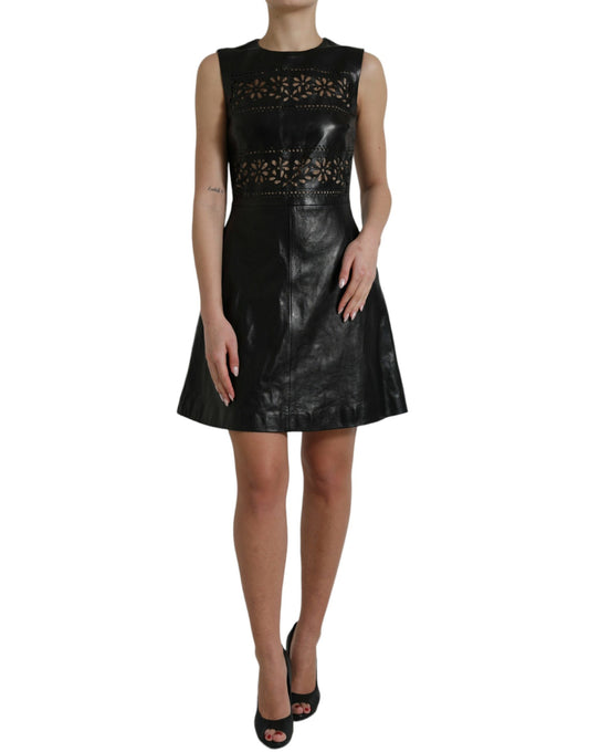 Dress by Red Valentino for women in nylon cotton black & red features an sultry silhouette defined by a and , falling to an sultry mini for a sultry look.