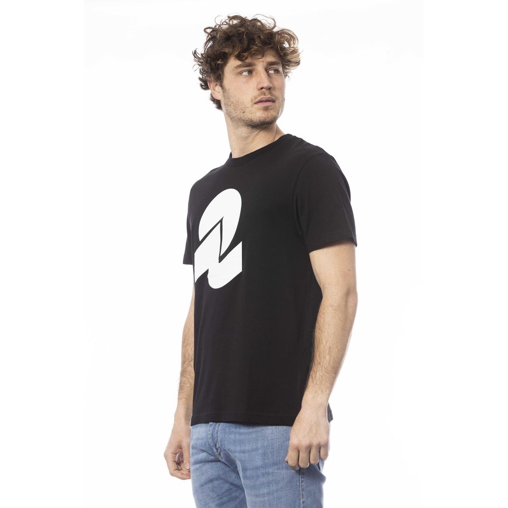 Black Cotton T-Shirt