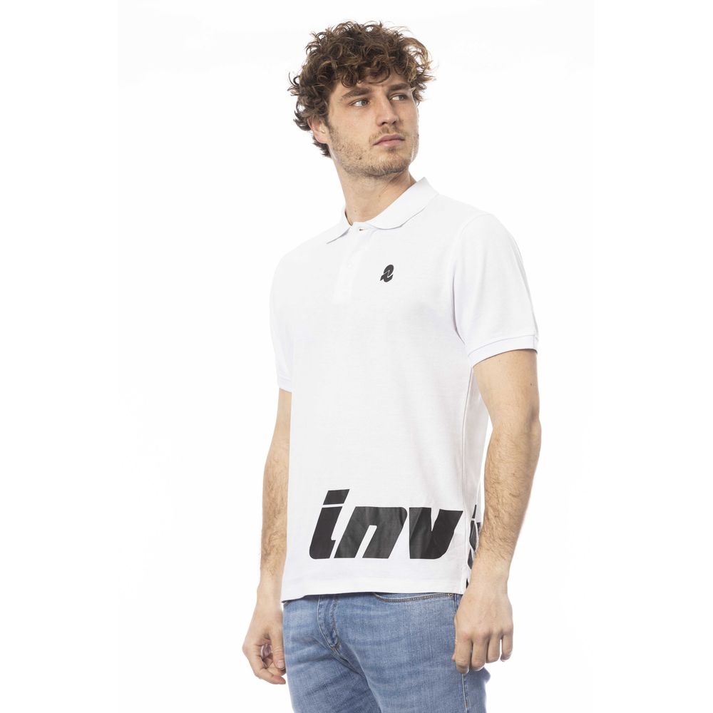 White Cotton Polo Shirt