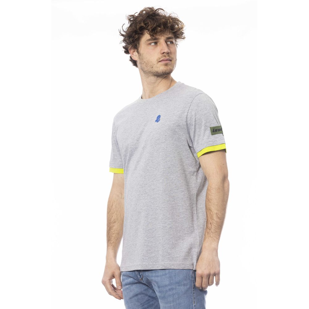 Gray Cotton T-Shirt