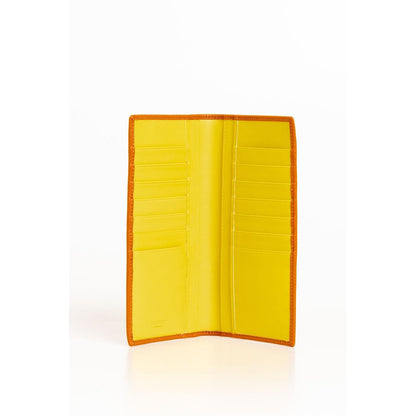 Wallet by Trussardi for men in leather brown showcases a refined silhouette, artfully capturing the essence of the refined Leather Wallet design with functional .
