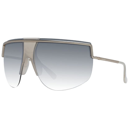 Max Mara Aviator Dark-Tint Metal Sunglasses - Silver