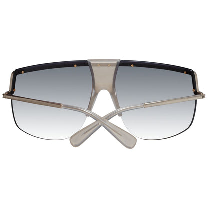 Max Mara Aviator Dark-Tint Metal Sunglasses - Silver