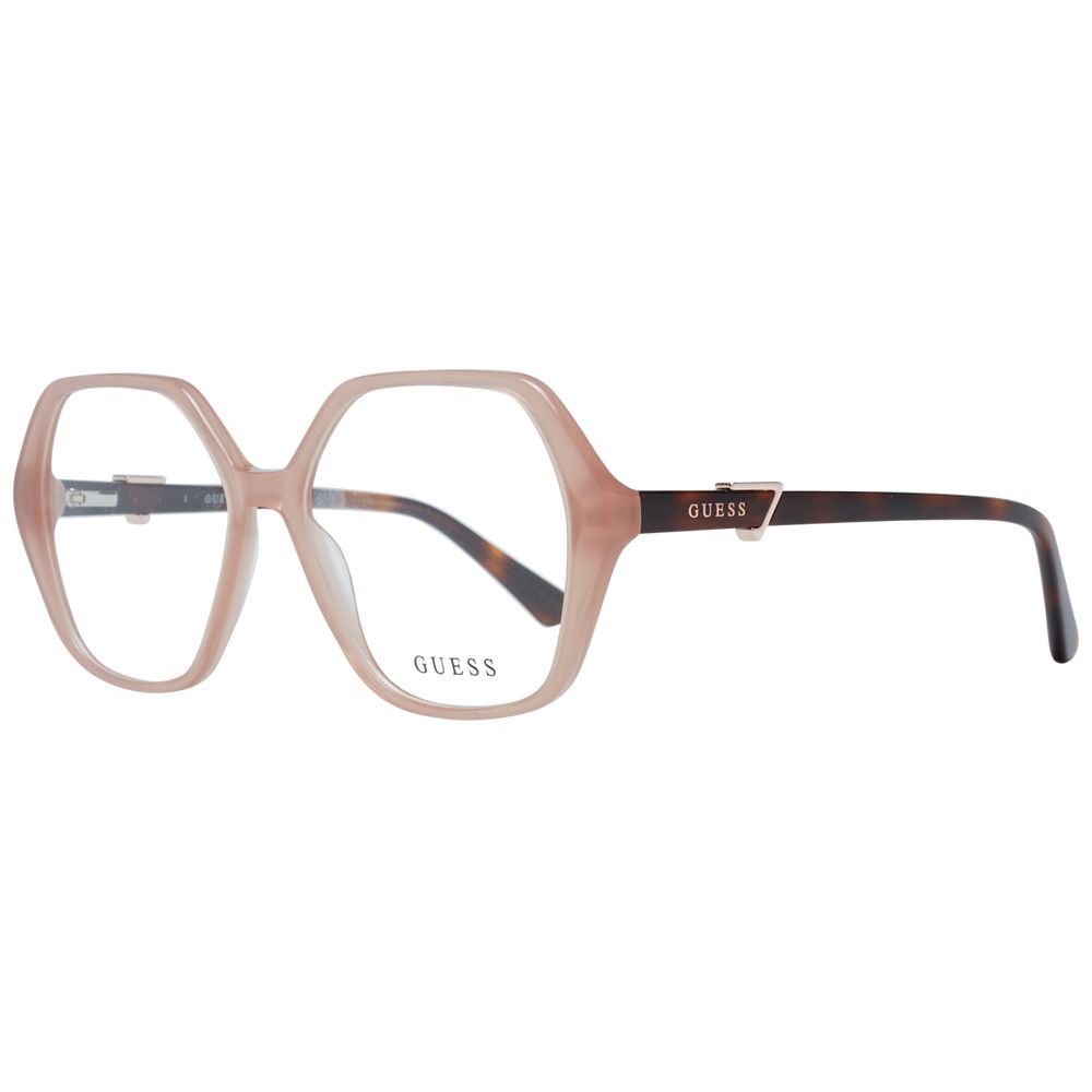 Eyeglasses Frames by Max Mara for women in plastic and brown showcases a refined silhouette, detailed with a brown coloured frame finish and a sophisticated full-frame frame design.