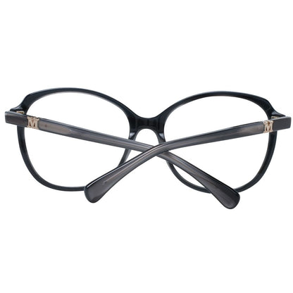 Max Mara Women's Butterfly Full-Rim Plastic Eyeglasses Frames - Black