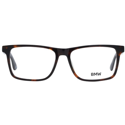 Eyeglasses Frames by BMW for men in plastic brown showcases a refined full-frame frame design with a refined brown coloured frame finish for a refined and sophisticated look.
