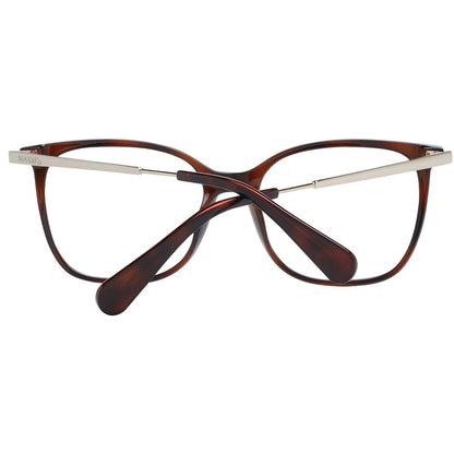 Eyeglasses Frames by Max & Co for women in metal brown features an refined silhouette, showcasing a sophisticated brown coloured frame and refined full-frame frame design for a refined look.