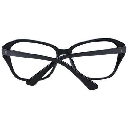 Eyeglasses Frames by Marciano by Guess for women in plastic and black showcases a refined silhouette, detailed with a black coloured frame finish and a sophisticated full-frame frame design.