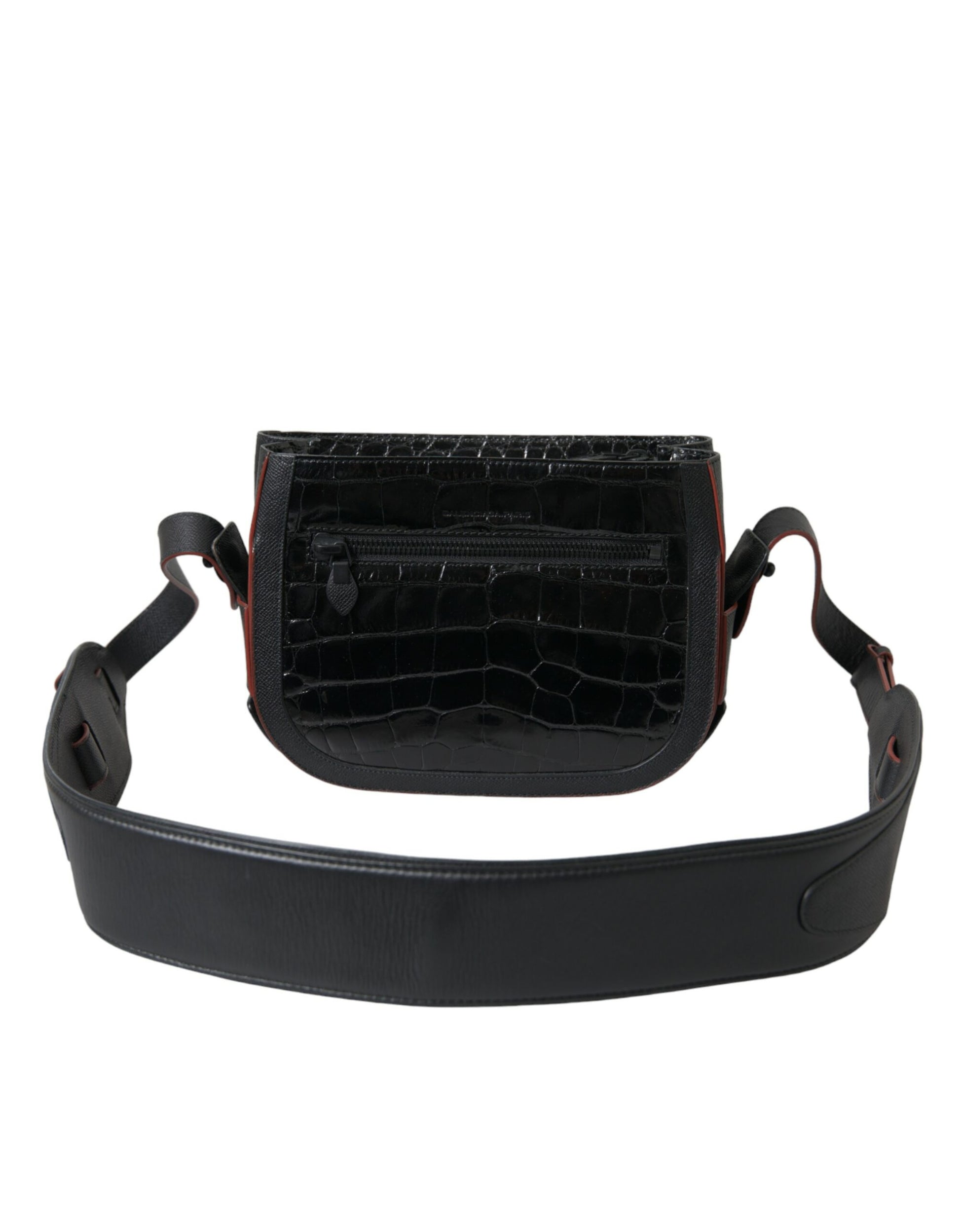 Compact Camera Crossbody Handbag by Balenciaga for women in croc skin leather black features a versatile chic silhouette, meticulously detailed with a secure snap & button, ample , and versatile crossbody-strap, shoulder-strap & adjustable-strap.