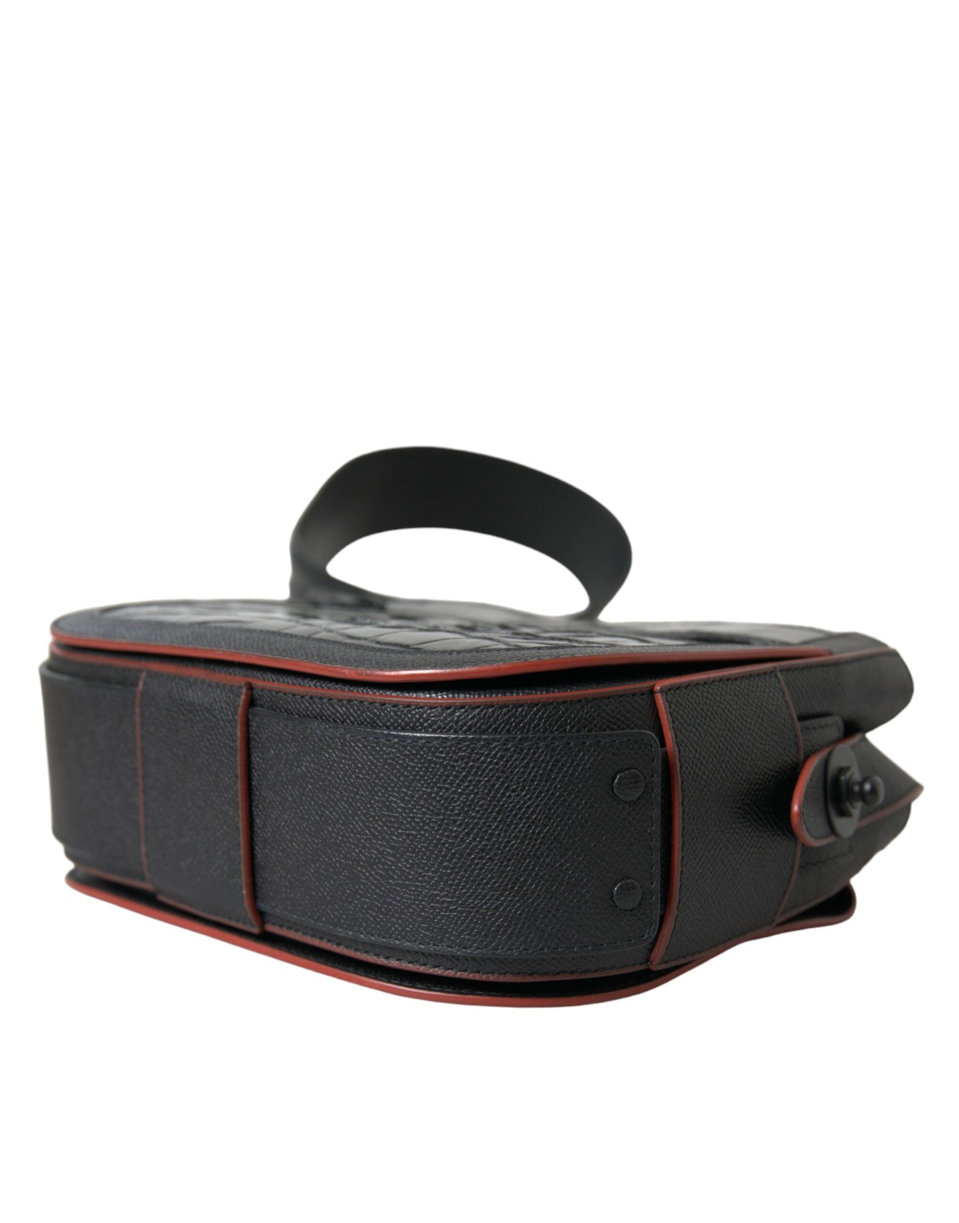 Compact Camera Crossbody Handbag by Balenciaga for women in croc skin leather black showcases a versatile sophistication silhouette, featuring a secure snap & button, versatile sophistication , and versatile crossbody-strap, shoulder-strap & adjustable-strap for a versatile sophistication finish.