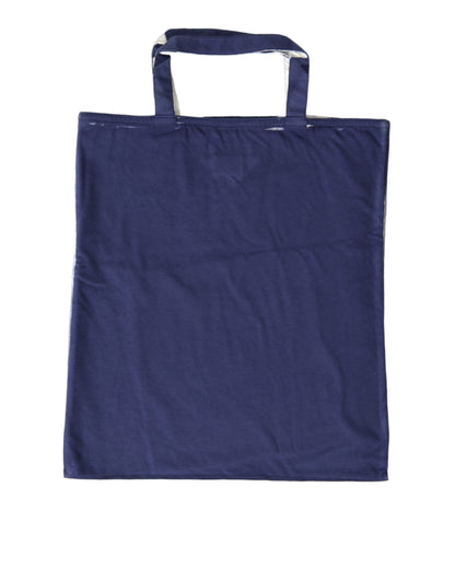 This Shopper Tote Bag by Prada for women in fabric blue features an jet-set Fabric Shopper Tote Bag design with a secure , ample , and jet-set .