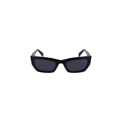 Sunglasses by Liu Jo for women in plastic and black featuring an opulent with a sophisticated black coloured frame finish and high-performance .