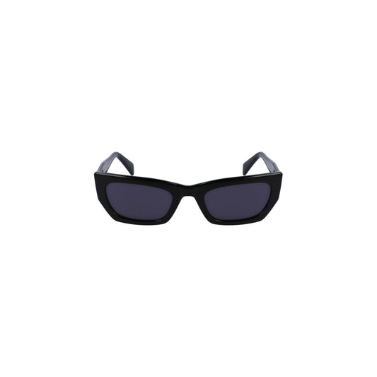 Sunglasses by Liu Jo for women in plastic and black featuring an opulent with a sophisticated black coloured frame finish and high-performance .