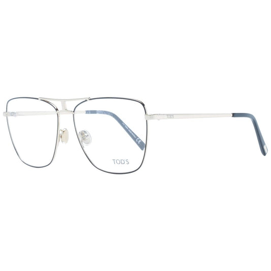 Eyeglasses Frames by Tod's for women in black features an refined silhouette, showcasing the refined black coloured frame and sophisticated full-frame frame design.