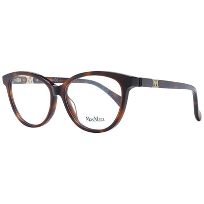 Max Mara Women's Butterfly Full-Rim Plastic Eyeglasses Frames - Brown