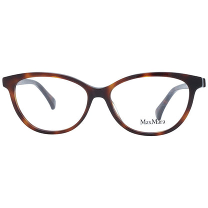 Max Mara Women's Butterfly Full-Rim Plastic Eyeglasses Frames - Brown