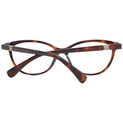 Max Mara Women's Butterfly Full-Rim Plastic Eyeglasses Frames - Brown