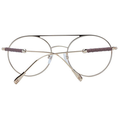 Eyeglasses Frames by Tod's for women in brown features a refined silhouette, showcasing a refined brown coloured frame and full-frame frame design for a sophisticated, premium look.