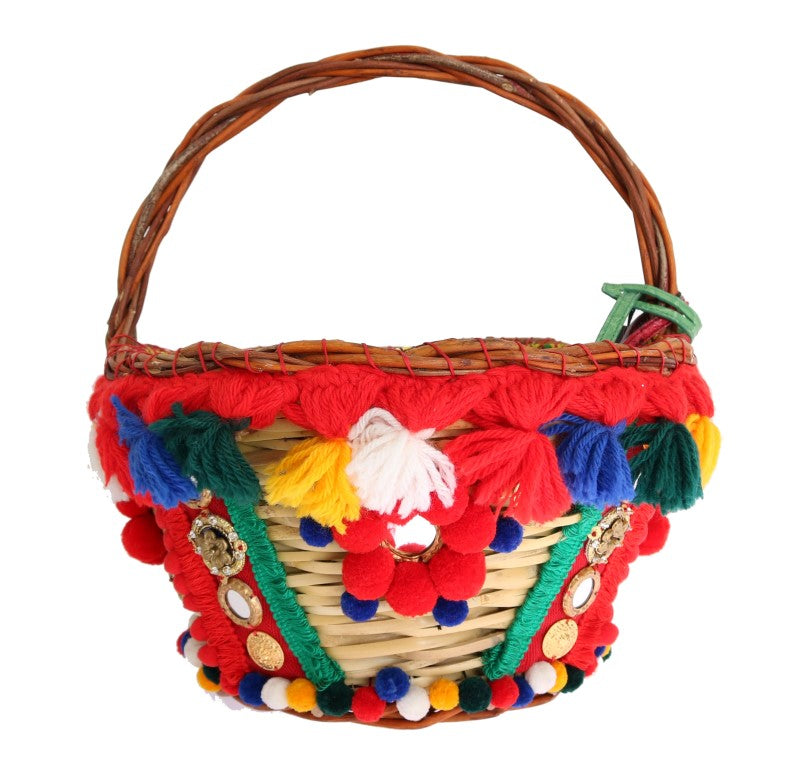 Bucket Tote Bag by Dolce & Gabbana for women in croc skin leather beige, gold, multicolor, natural & print features an jet-set Agnese Croc Skin Leather Bucket Tote Bag design with a secure , ample , and versatile detachable-strap for an jet-set finish.