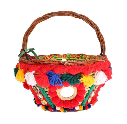 Bucket Tote Bag by Dolce & Gabbana for women in croc skin leather beige, gold, multicolor, natural & print features a jet-set sophisticated Agnese Croc Skin Leather Bucket Tote Bag design with a secure , ample , and versatile detachable-strap for a jet-set sophisticated finish.