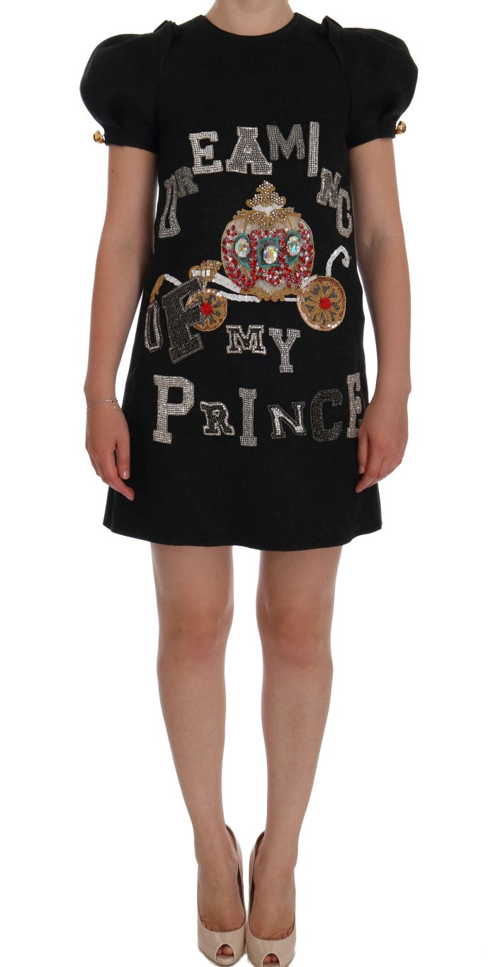 Grey Crystal "Dreaming of My Prince" Dress