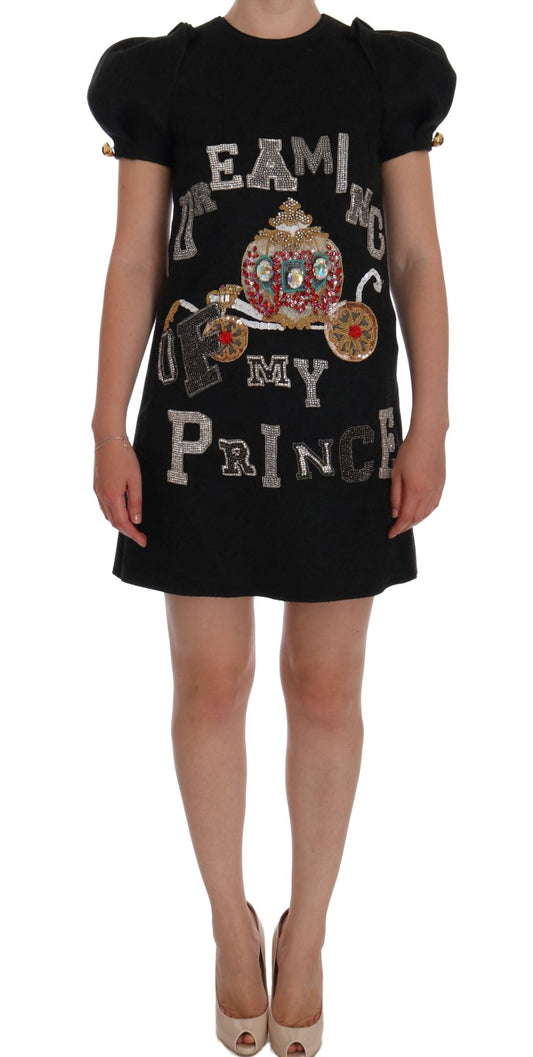Grey Crystal "Dreaming of My Prince" Dress