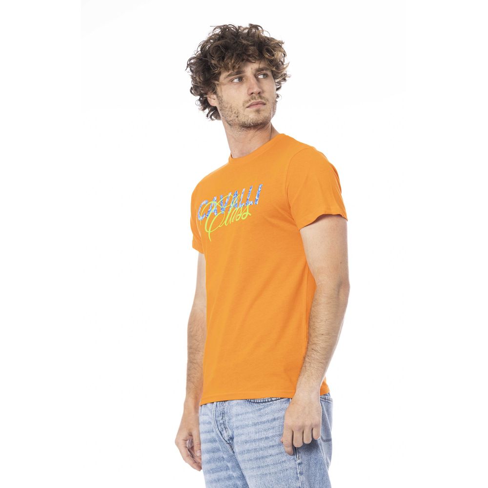 Orange Cotton T-Shirt