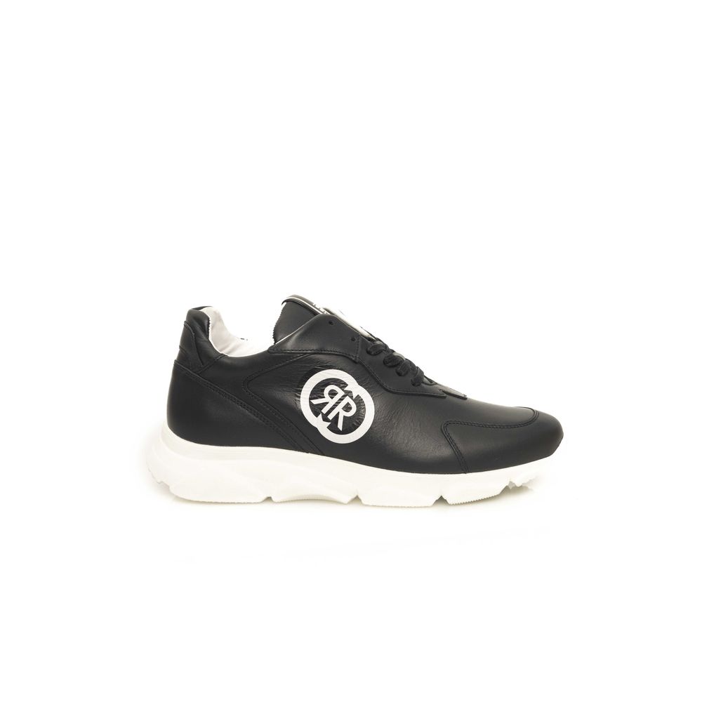 Sneakers by Cerruti 1881 for men in leather & rubber blue features a sumptuous design, perfectly showcasing the sumptuous fashion style of this Explorer Men's Fashion Leather & Rubber Sneakers.