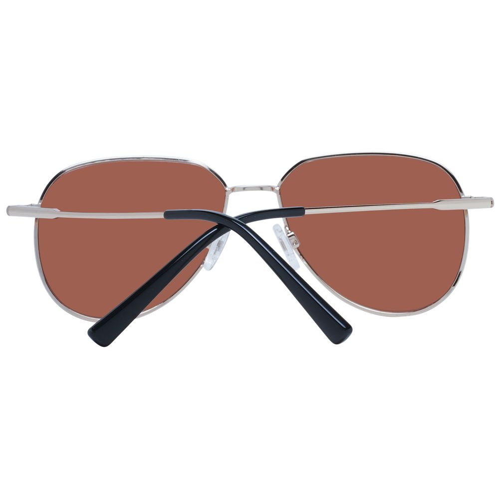 Sunglasses by Serengeti for unisex in metal rose-gold features an ethereal full-rim round frame design with rose-gold coloured frame frames and photochromatic polarized lens for a ethereal finish.