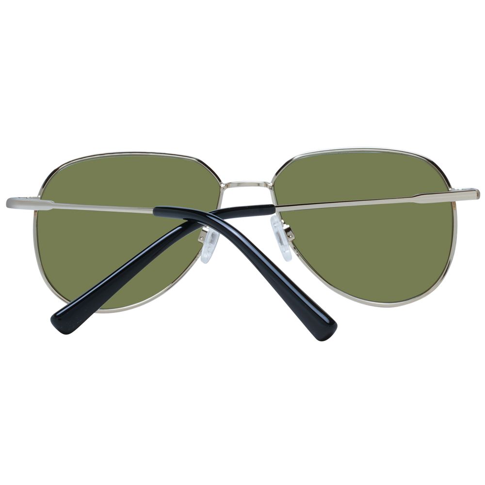 Sunglasses by Serengeti for unisex in metal gold features an ethereal full-rim round frame design with gold coloured frame frames and photochromatic polarized category-3-dark-tint lens for a ethereal finish.