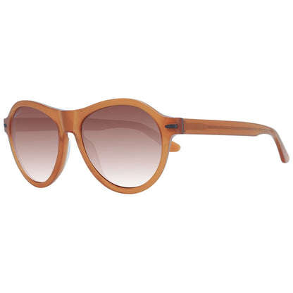 Sunglasses by Serengeti for men in acetate and brown featuring an opulent full-rim round frame design with a sophisticated brown coloured frame finish and high-performance photochromatic polarized lens.