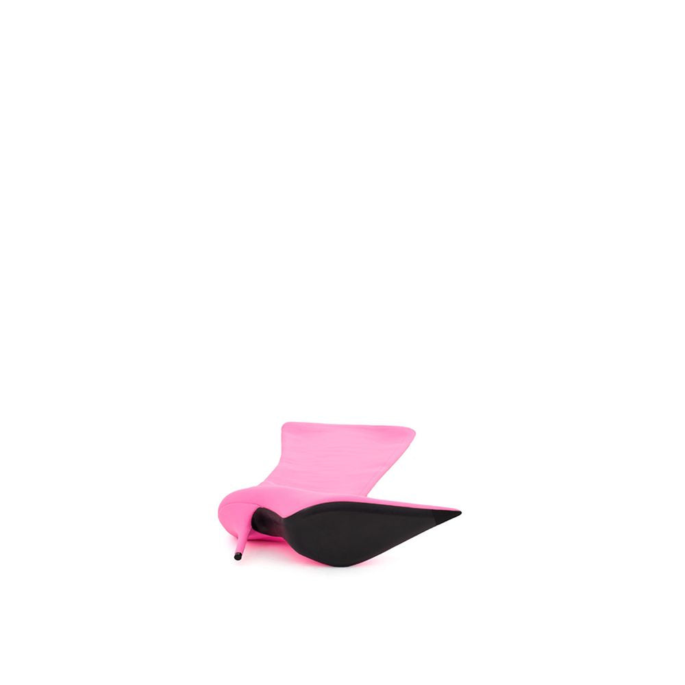 Boots by Balenciaga for women in polyester pink features an effortless chic silhouette from the Women's Polyester Boots collection, showcasing a effortless chic and refined for an effortless chic look.
