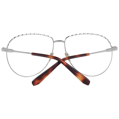 Eyeglasses Frames by Sandro for women in metal rose-gold showcases a reflective silhouette, artfully incorporating a sophisticated rose-gold coloured frame with a distinct full-frame frame design.