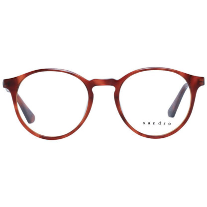 Eyeglasses Frames by Sandro for women in and brown showcases an refined full-frame frame design featuring a sophisticated brown coloured frame for an refined and refined aesthetic.