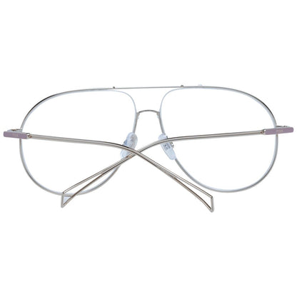 Eyeglasses Frames by Maje for women in rubber and gold & silver showcases an refined full-frame frame design featuring a sophisticated gold coloured frame for an refined and refined aesthetic.