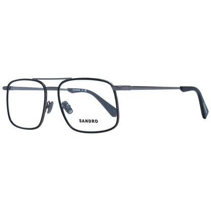 Eyeglasses Frames by Sandro for men in gray showcases a refined full-frame frame design with a refined gray coloured frame finish for a refined and sophisticated look.