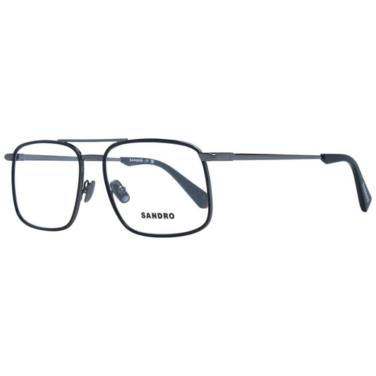 Eyeglasses Frames by Sandro for men in gray showcases a refined full-frame frame design with a refined gray coloured frame finish for a refined and sophisticated look.