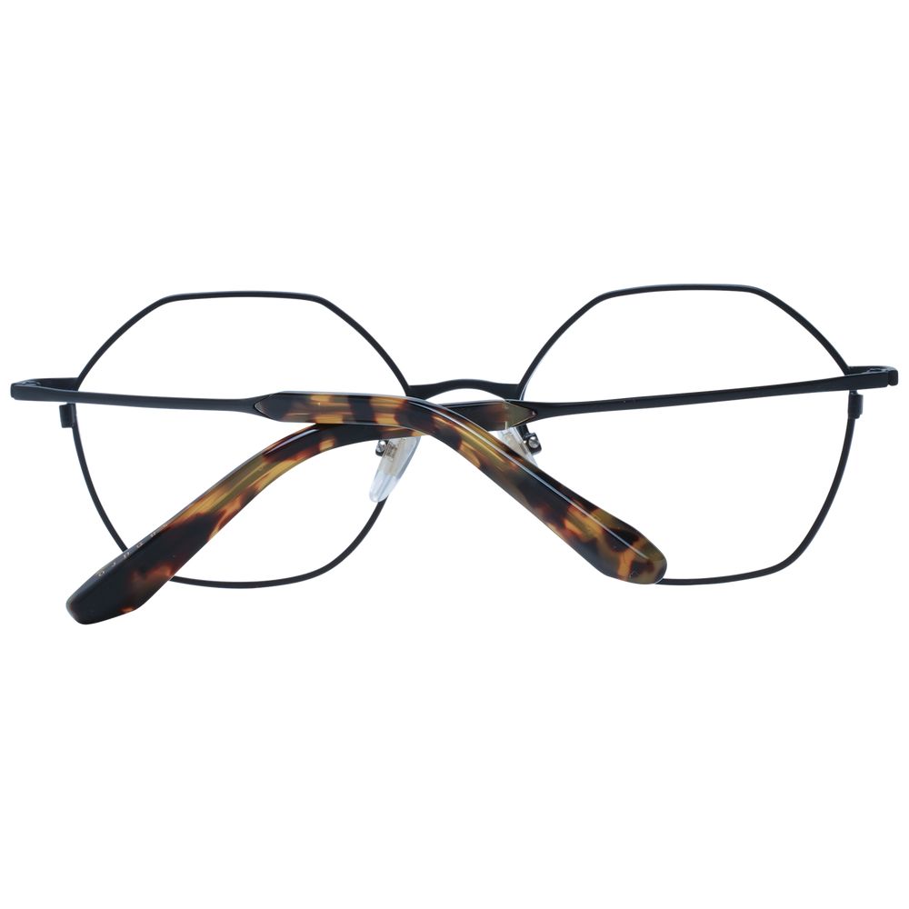 Eyeglasses Frames by Sandro for women in stainless steel black features an refined silhouette, showcasing the refined black coloured frame and sophisticated full-frame frame design.