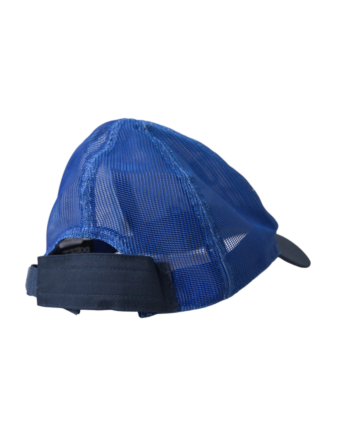 Baseball Cap by Dolce & Gabbana for women in polyester & mesh black, blue, multicolor & white features a distinguished silhouette, showcasing the distinguished design of the Polyester & Mesh Baseball Cap for a sophisticated, elevated look.