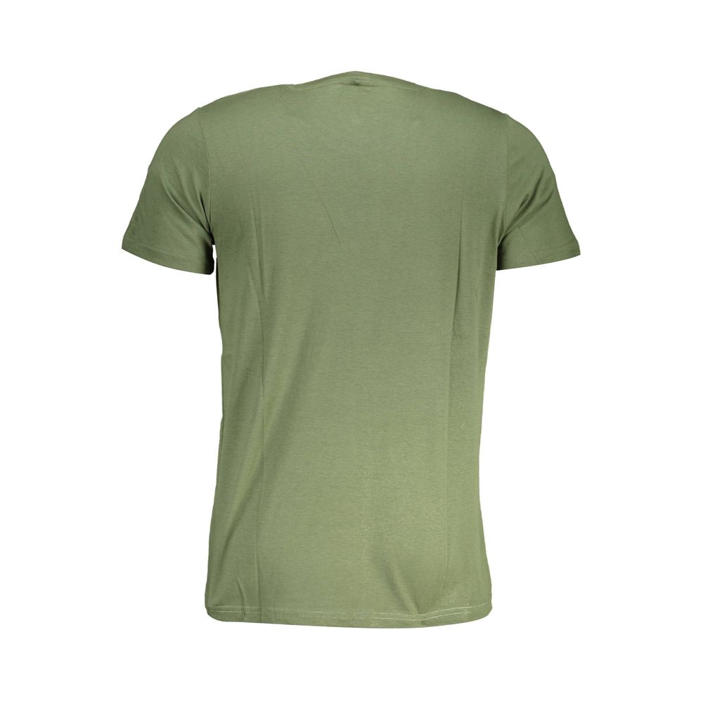 T-Shirt by Norway 1963 for men in cotton green showcases a unassuming silhouette, artfully detailed with a refined and unassuming for a sophisticated, contemporary look.