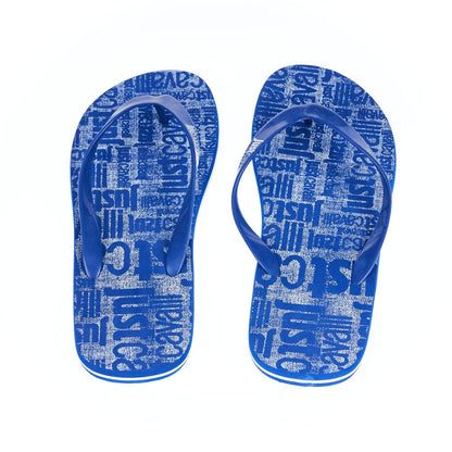Just Cavalli Men's Light Blue EVA Flip Flop Sandal