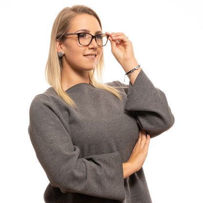 Eyeglasses Frames by Police for women in and brown showcases an refined full-frame frame design featuring a sophisticated brown coloured frame for an refined and refined aesthetic.