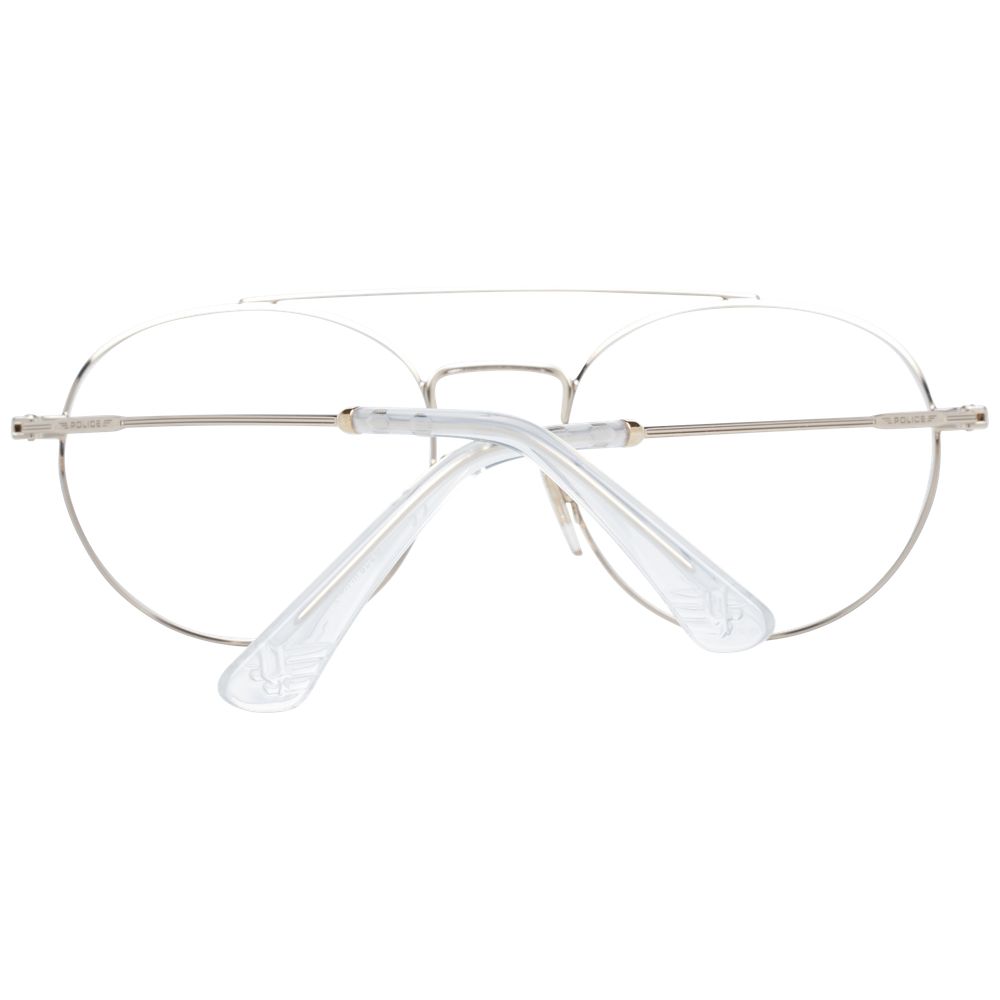 Eyeglasses Frames by Police for men in red showcases a reflective silhouette, artfully incorporating a sophisticated red coloured frame with a distinct full-frame frame design.
