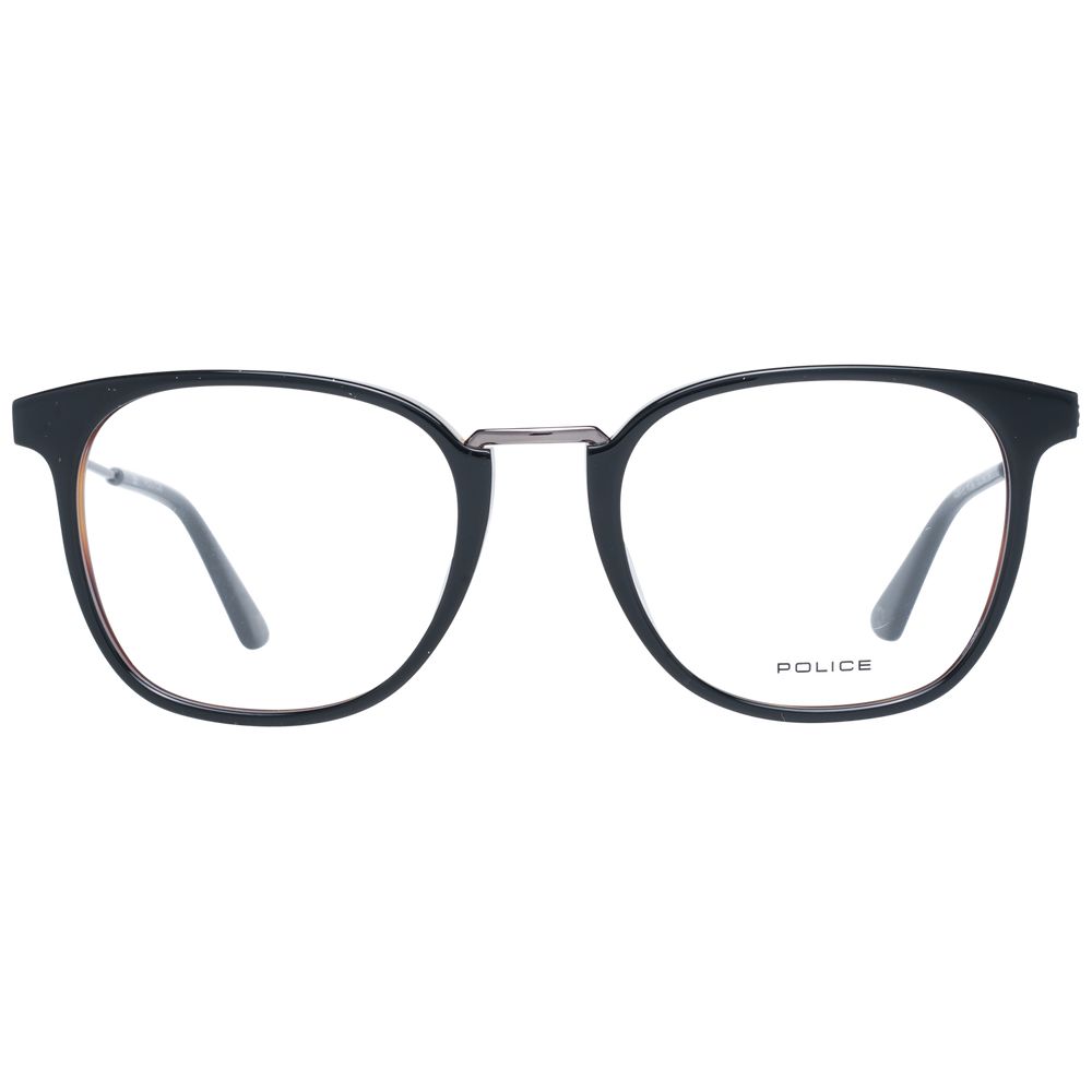 Eyeglasses Frames by Police for men in and black showcases an refined full-frame frame design featuring a sophisticated black coloured frame for an refined and refined aesthetic.